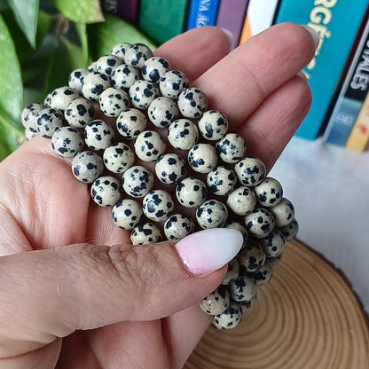 Dalmatian Jasper Bracelet