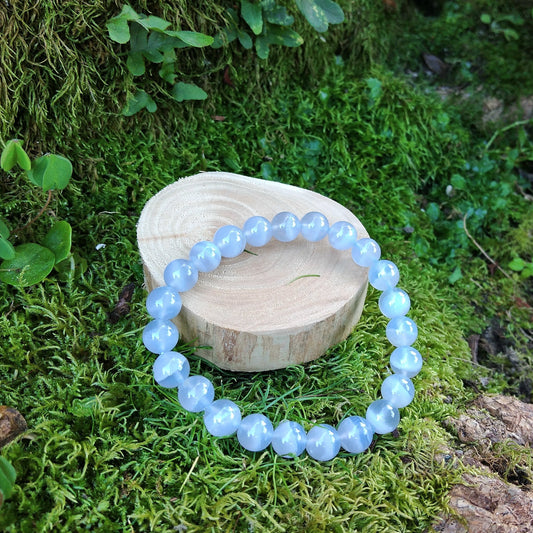 Lace Blue Agate Bracelet 