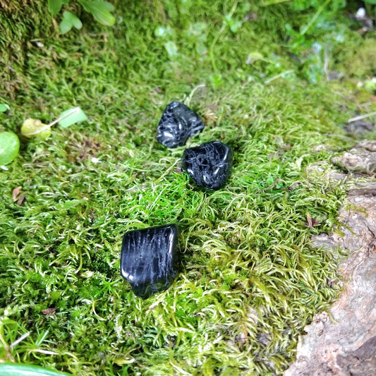 Pocket Tumbled Black Tourmaline