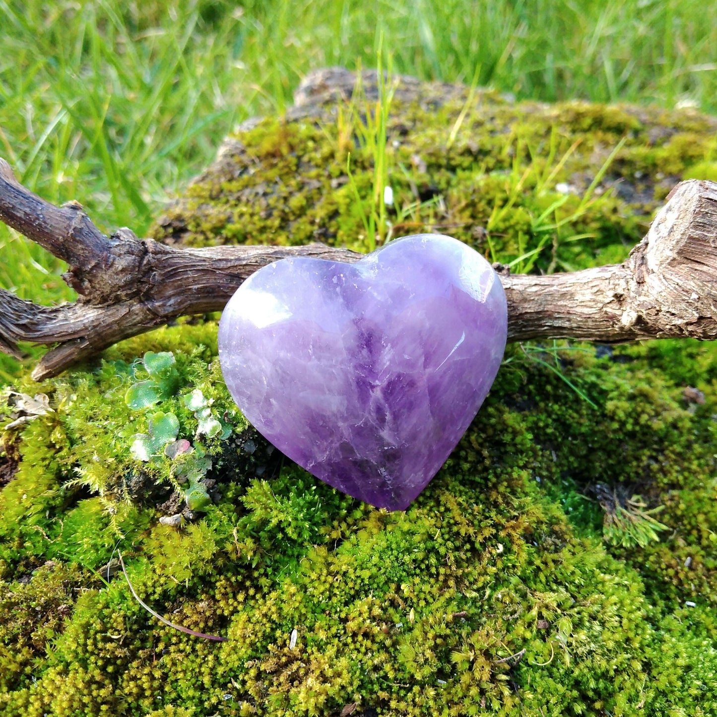 95- Amethyst Heart 