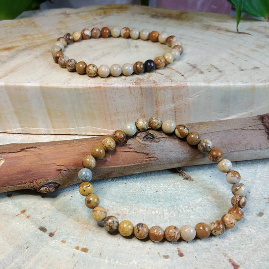 Jasper Landscape Bracelet