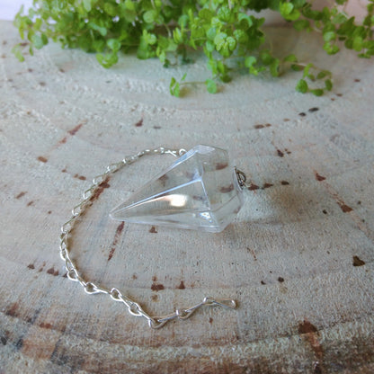 Crystal Quartz Pendulum