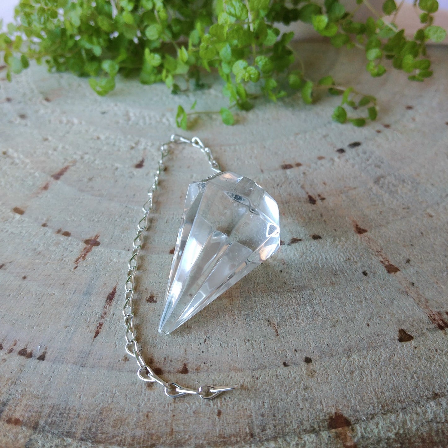 Crystal Quartz Pendulum