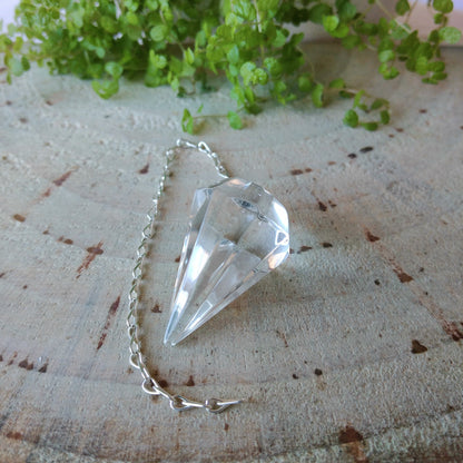 Crystal Quartz Pendulum