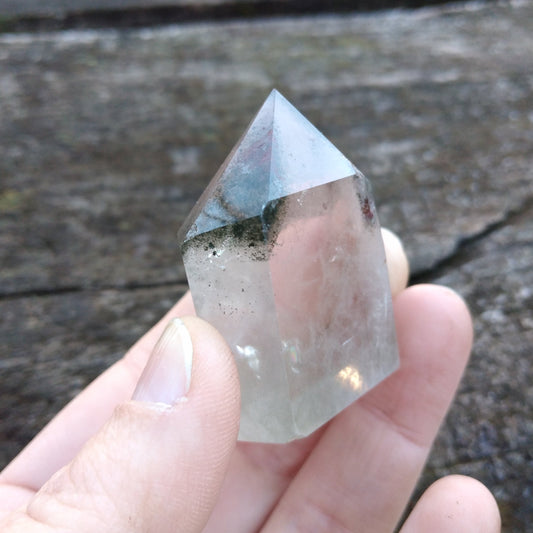 Lodolite Tower (Garden Quartz)